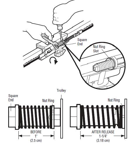 Chamberlain whisper clearance drive belt replacement