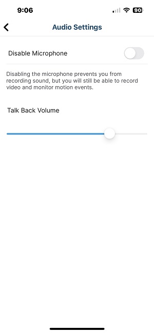 How to Adjust the Camera Volume in the myQ App