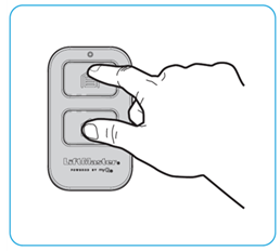 max universal remote 2 button