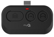 CH363 3 button remote 