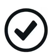 White learn button
