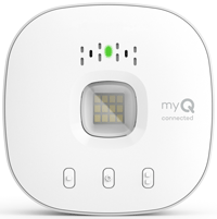 Smart Garage Control LED Blinking Green