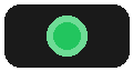 Blinking green LED