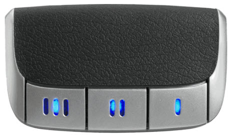 373P 3-button security+ remote control with proximity lighting