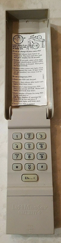 976LM wireless keyless entry keypad
