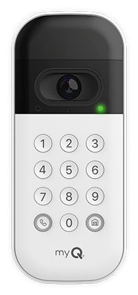 myQ Video Keypad Indicator LED Blinking Green