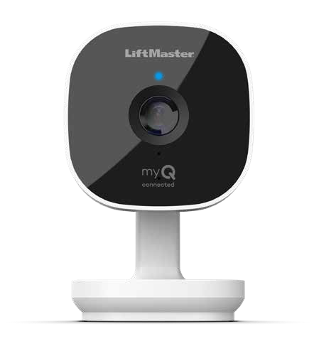 myQ Smart Garage Camera LED light blinking blue