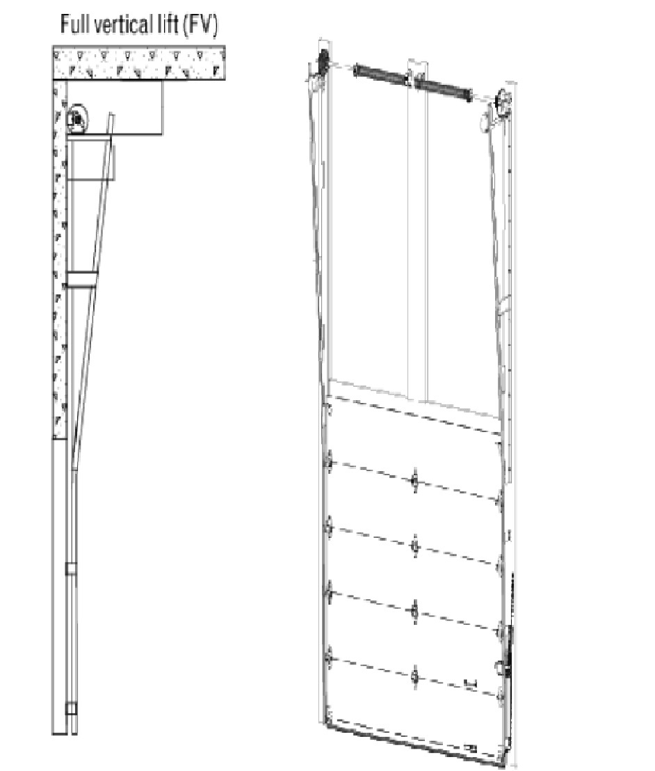 Full Vertical Lift Door