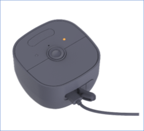 myQ Outdoor Battery Camera charging port